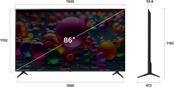LG 86UA75006LA LCD TV 86 Zoll (218 cm), 4K UHD, Smart TV – Bild 2