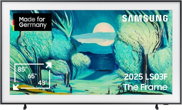 Samsung The Frame GQ55LS03FAUXZG QLED TV (55" / 140 cm, 4K UHD, HDR, Smart TV) – Bild 2